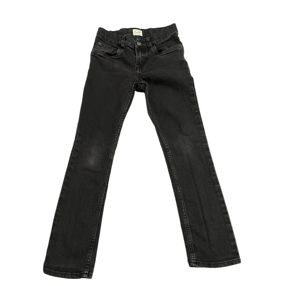 The Children's Place Girls Black Skinny Stretch Jeans Size 10